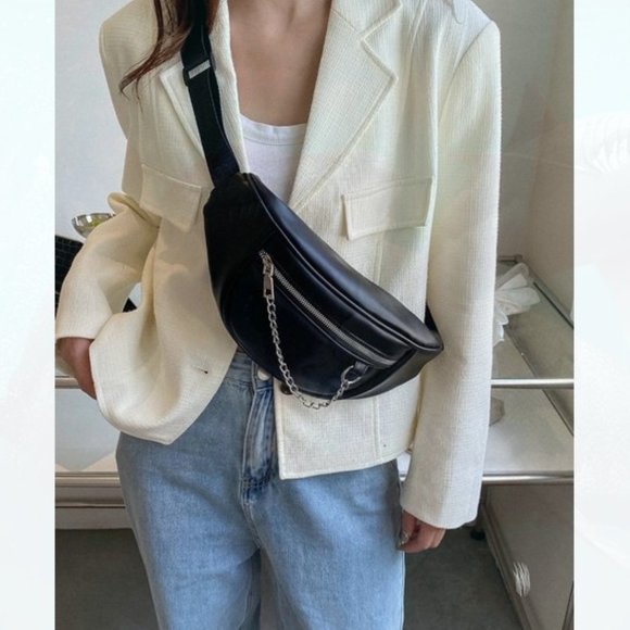 Handbags - New Decor Zip Front Fanny Pack 213